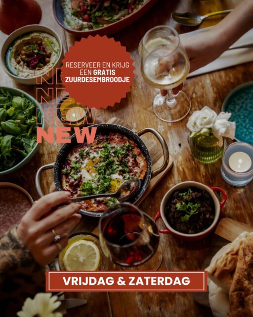 Bij Hannah’s draait alles om genieten zonder zorgen. Ontdek onze NIEUWE menukaart met nog betere prijzen en proef la dolce vita bij Hannah’s.

Reserveer snel voor vanavond en vermeld “socials” bij je reservering – je eerste drankje of zuudesembroodje is op ons! 💛

A presto a Hannah’s! 🍸
Ps. vanavond al plannen? Deze actie geldt iedere vrijdag en zaterdag 👏🏻